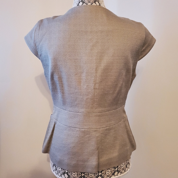 NWOT Banana Republic Cap Sleeve Blazer or Vest sz 8 - Picture 2 of 5